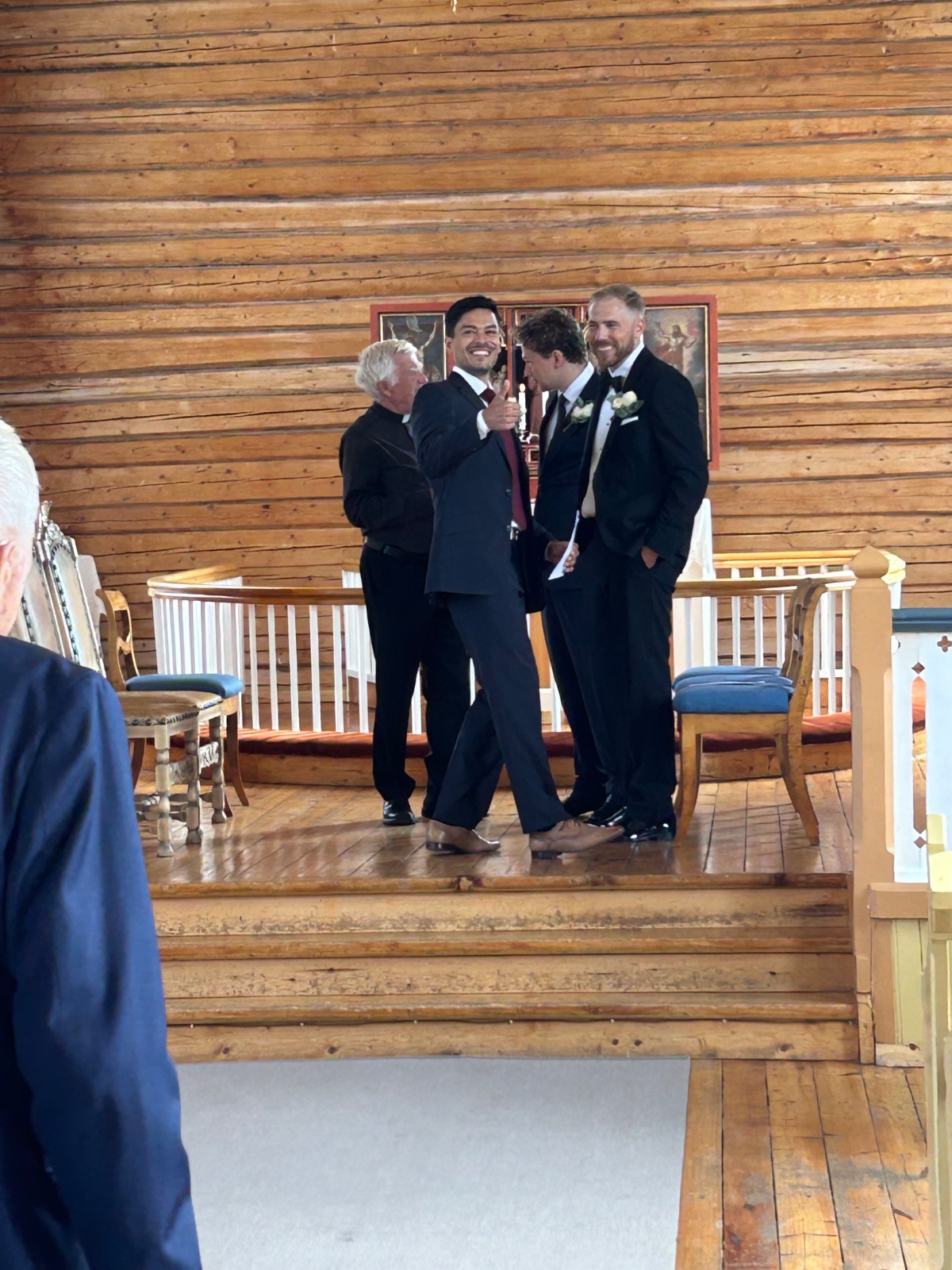 Wedding moment