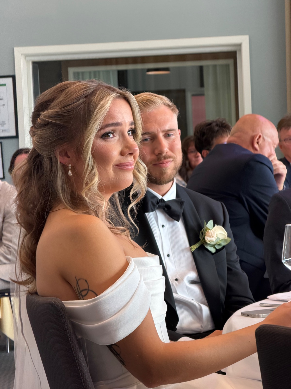 Wedding moment