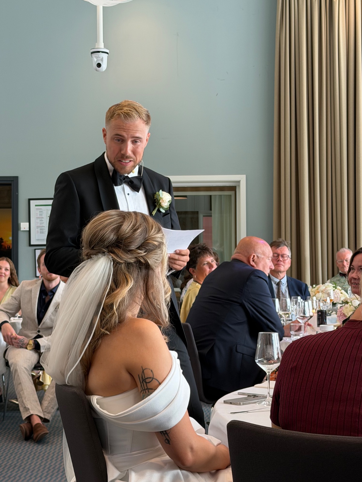 Wedding moment