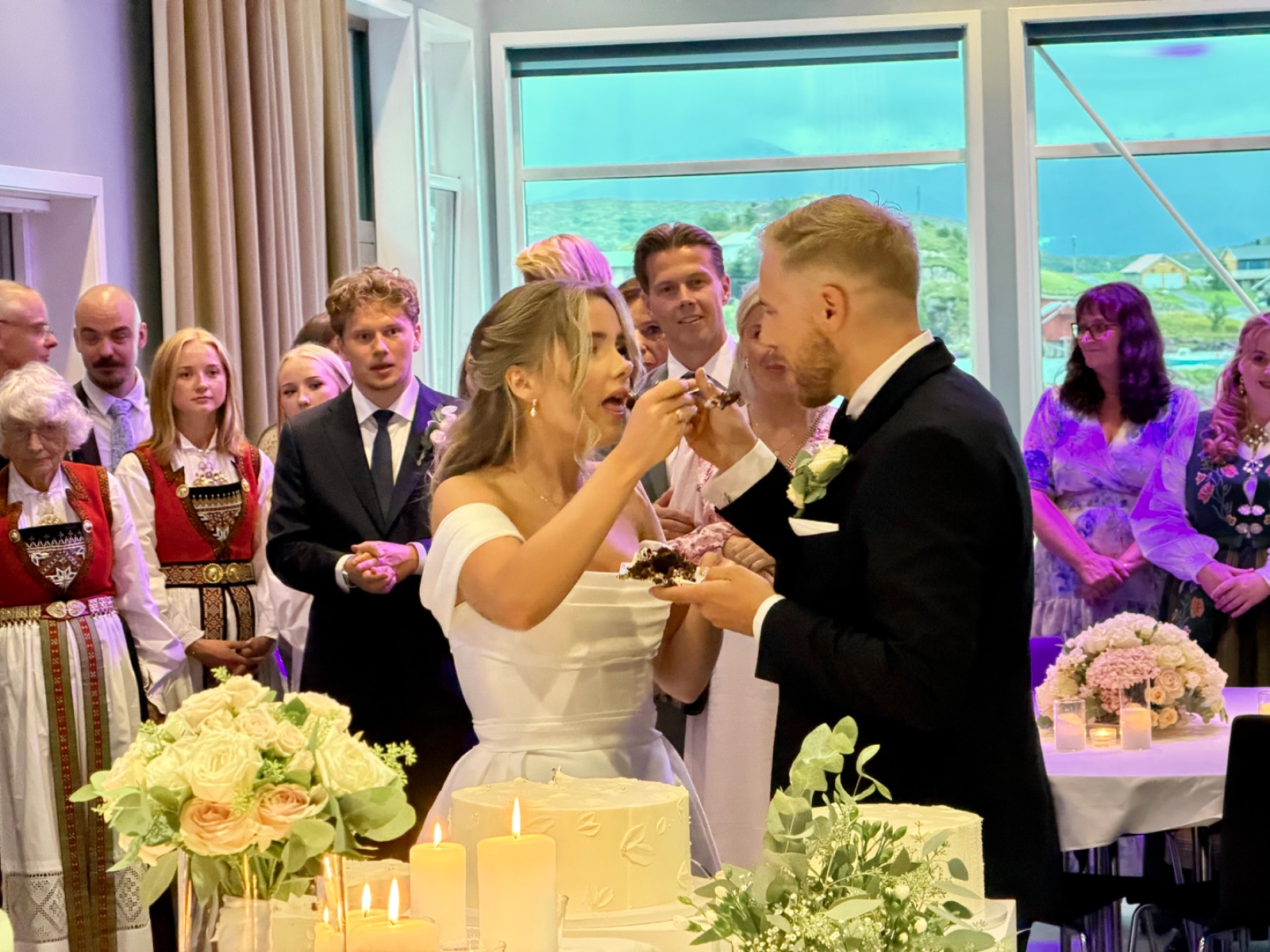 Wedding moment