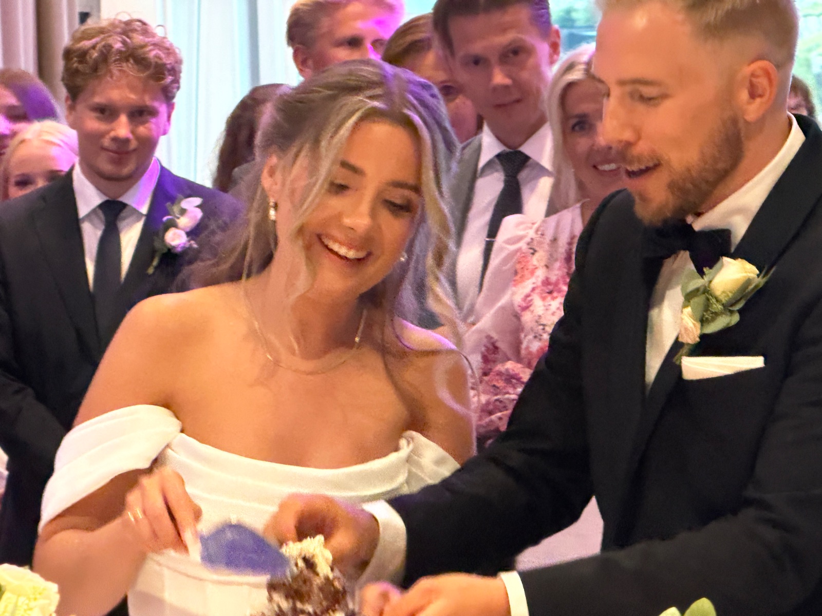 Wedding moment