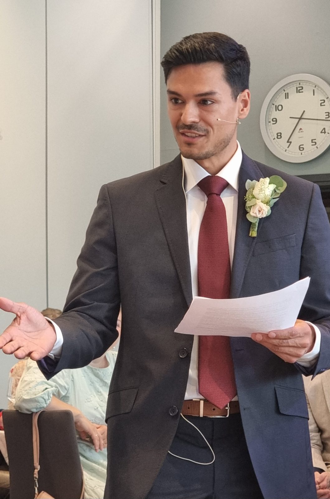 Wedding moment