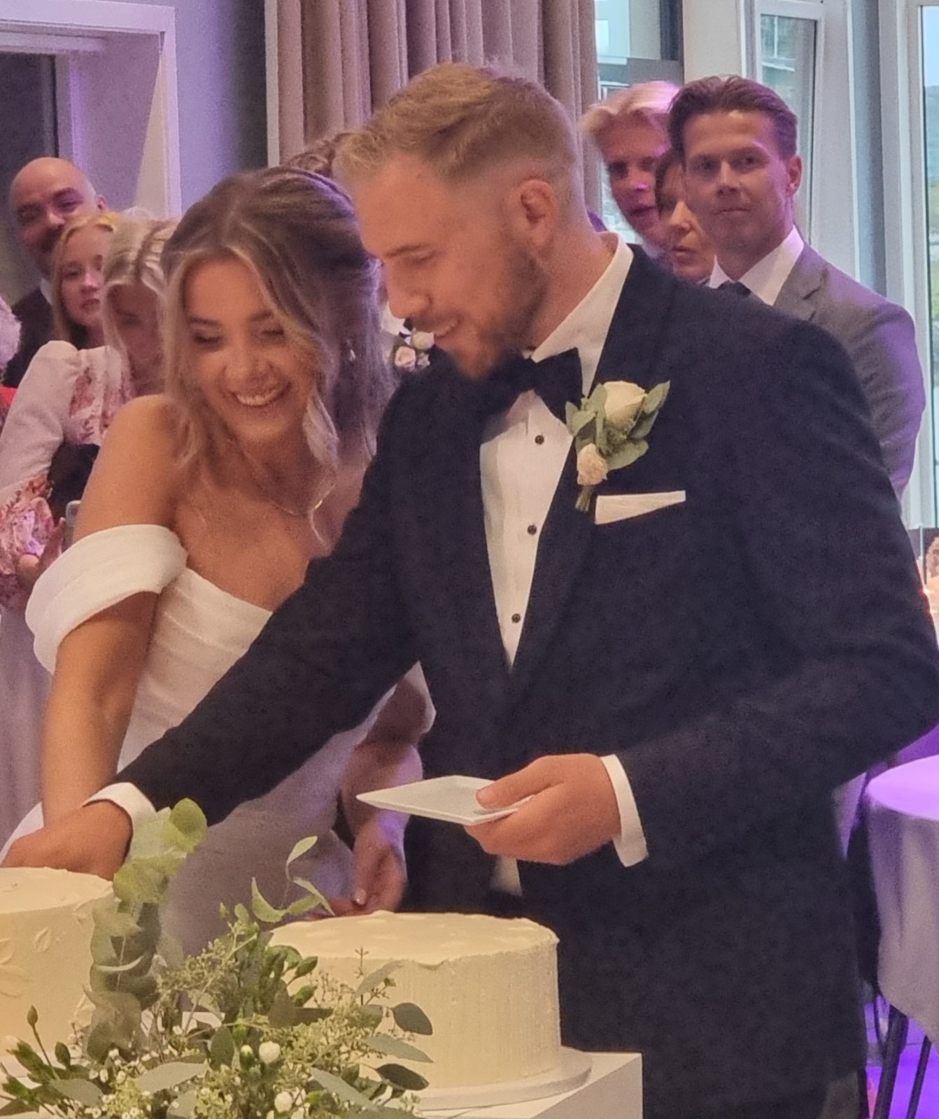 Wedding moment