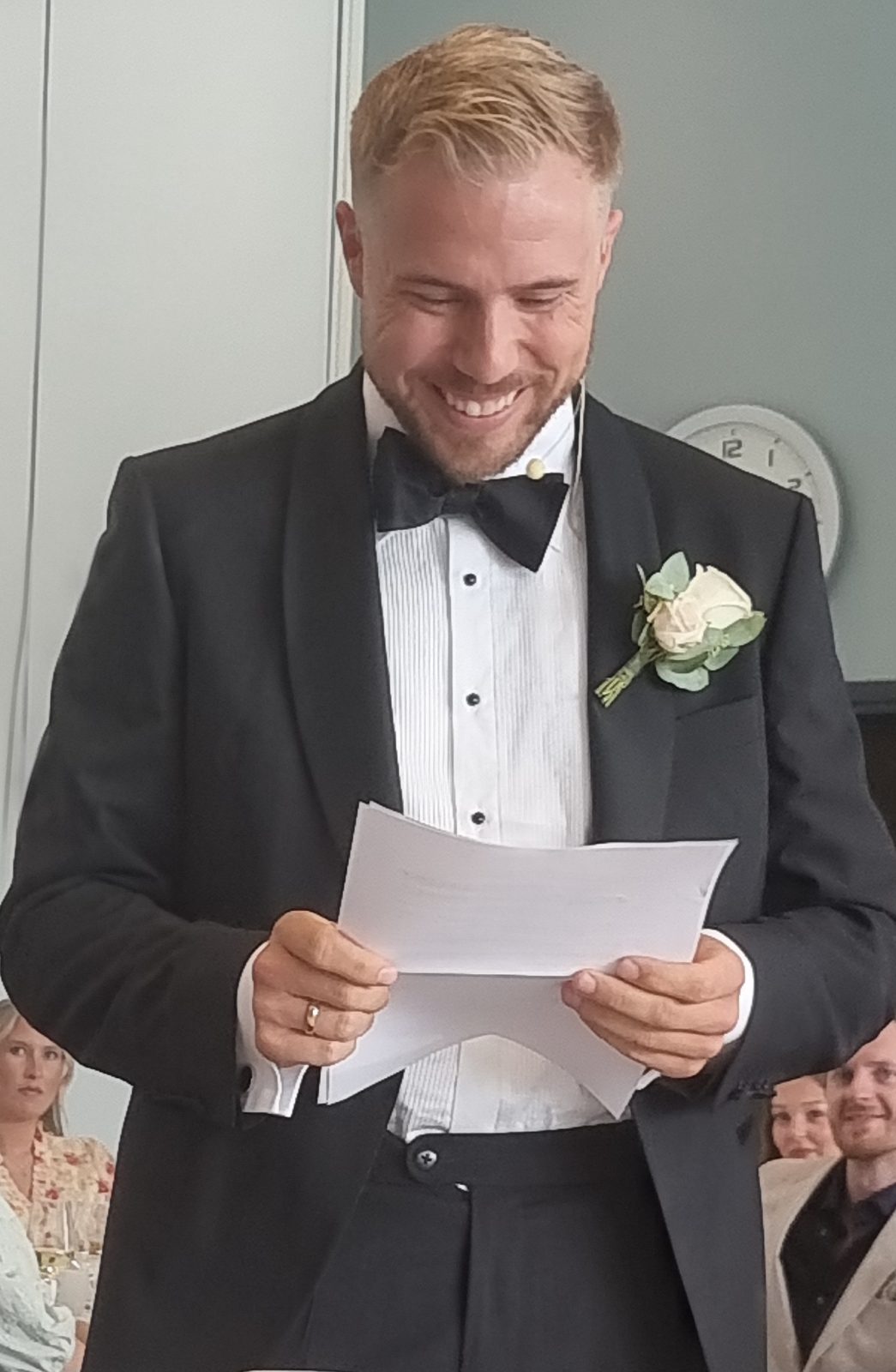 Wedding moment
