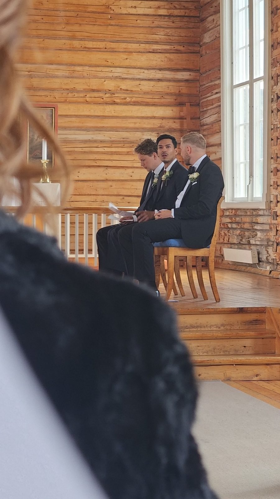 Wedding moment