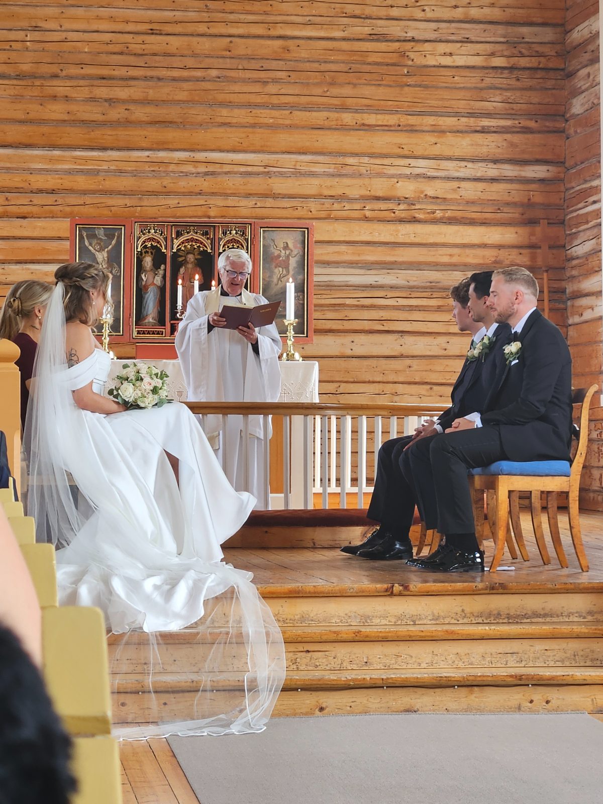 Wedding moment