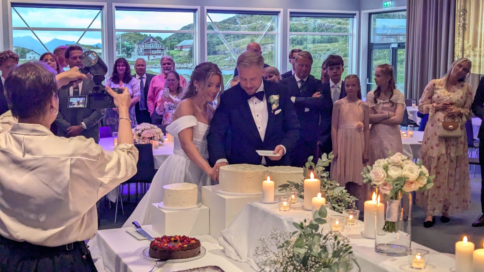 Wedding moment