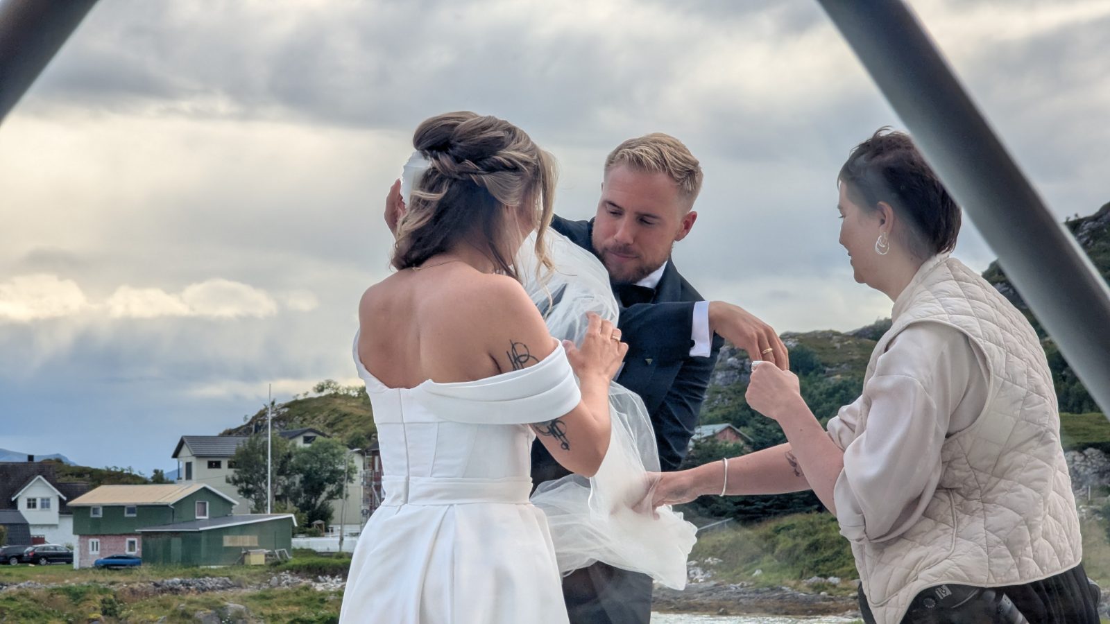 Wedding moment