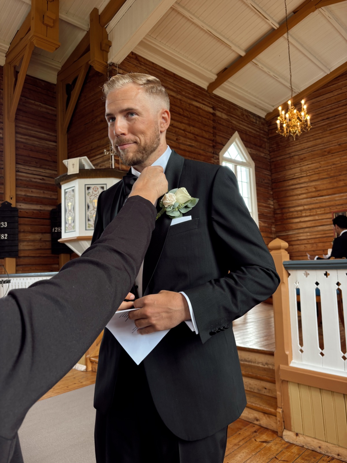 Wedding moment